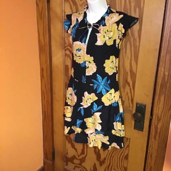 Anthropologie Dolan Left Coast Collection Silk Floral Dress - Picture 9 of 15